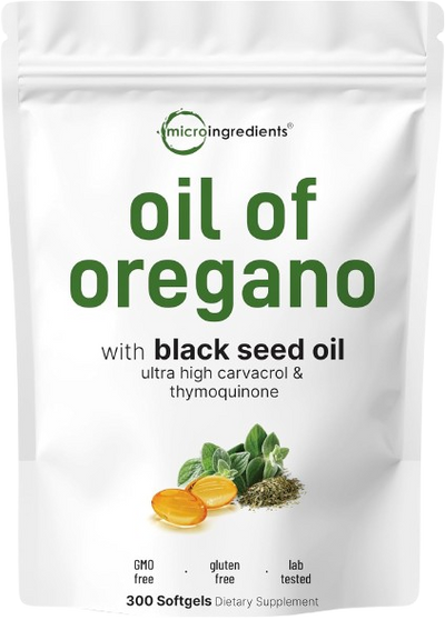 Oregano Oil with Black Seed Oil