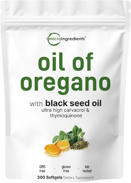 Oregano Oil with Black Seed Oil
